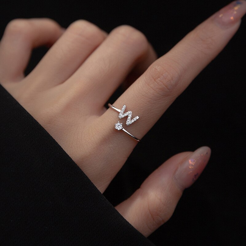 Letters Stackable Ring