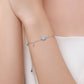 Blue Opal Link Chain Bracelet - RawaJewels