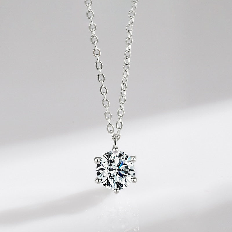 Sparkling Round Necklace - RawaJewels