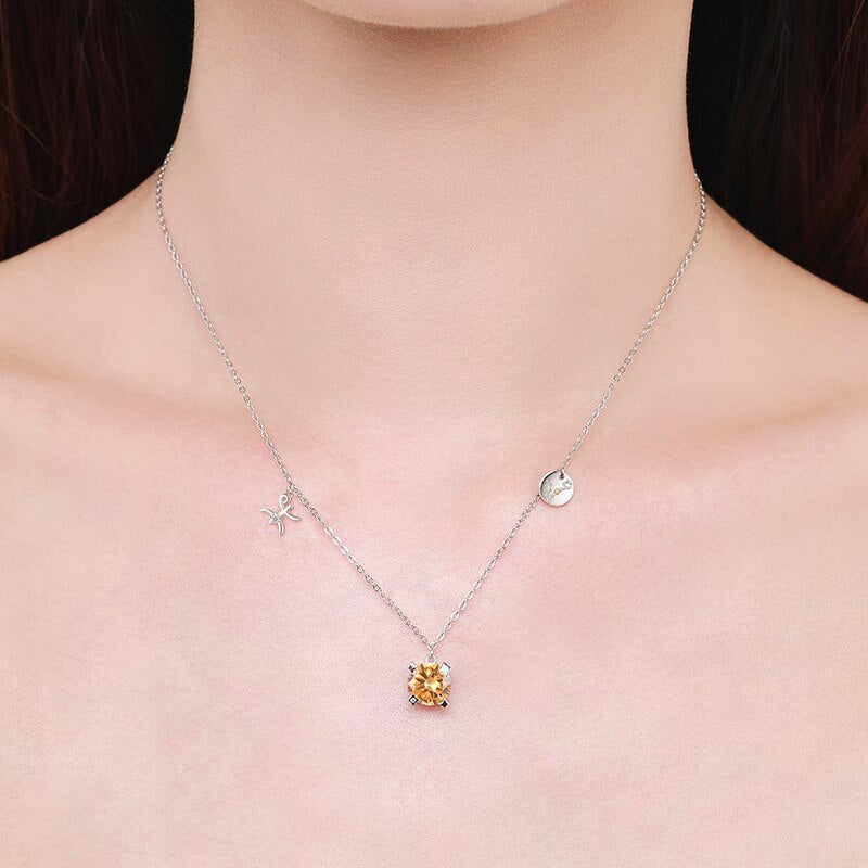 Constellation Pisces Necklace - RawaJewels
