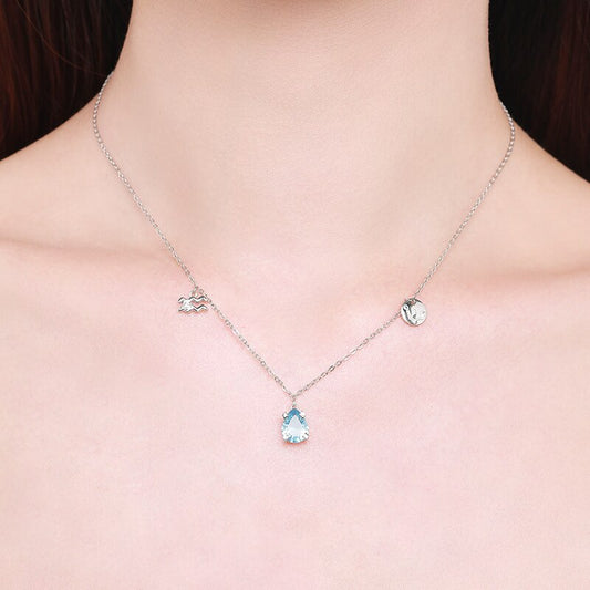 Constellation Aquarius Necklace - RawaJewels