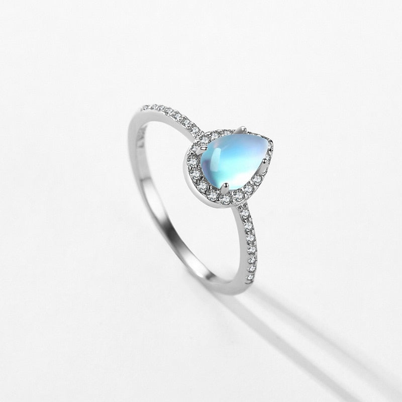 Lily Moonstone Ring