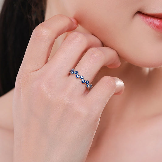 Blue Eyes Ring - RawaJewels