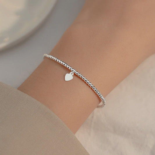 Heart Beads Bracelet