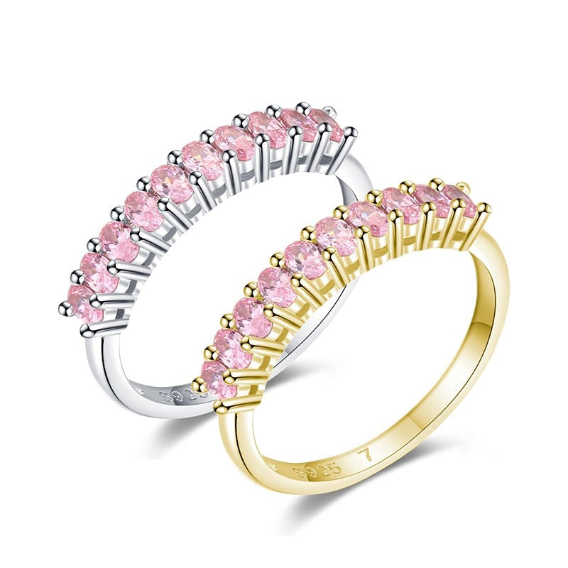 Romantic Shiny Pink Ring - RawaJewels