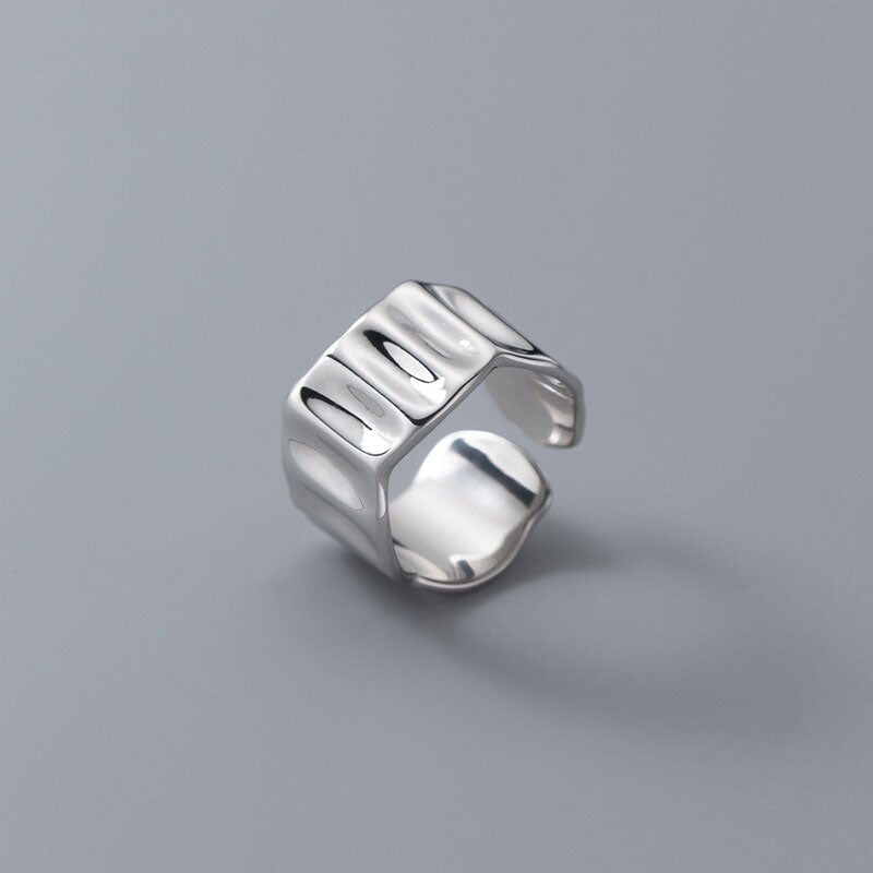 Silver Wave Ring - RawaJewels