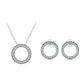 Hallow Earrings & Ring Jewelry Set - RawaJewels