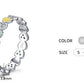 Colorful Love Earring & Ring Jewelry Set - RawaJewels