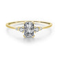 Rectangle Dazzling Ring - RawaJewels