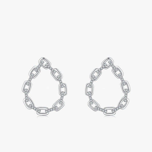 Tear Lock Earrings - RawaJewels