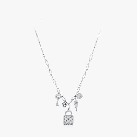 Lock&Key Necklace - RawaJewels
